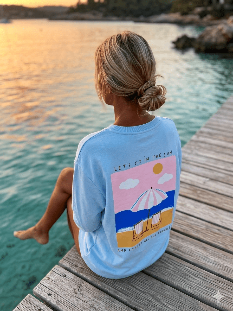 Baya Sit in the Sun Sweater van Meisjes Brugge – Sweaters voor dames | Meisjes Brugge