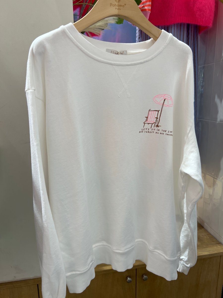Baya Sit in the Sun Sweater van Meisjes Brugge – Sweaters voor dames | Meisjes Brugge