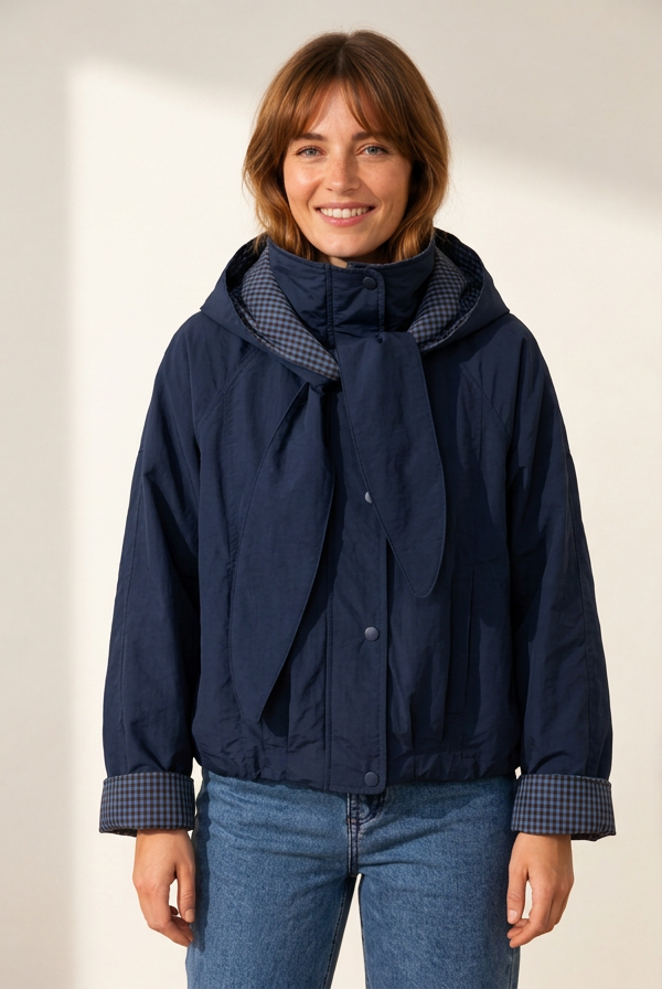 Sibara Duffle coat with detachable hood