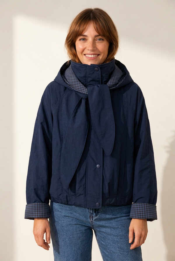Sibara Duffle coat with detachable hood