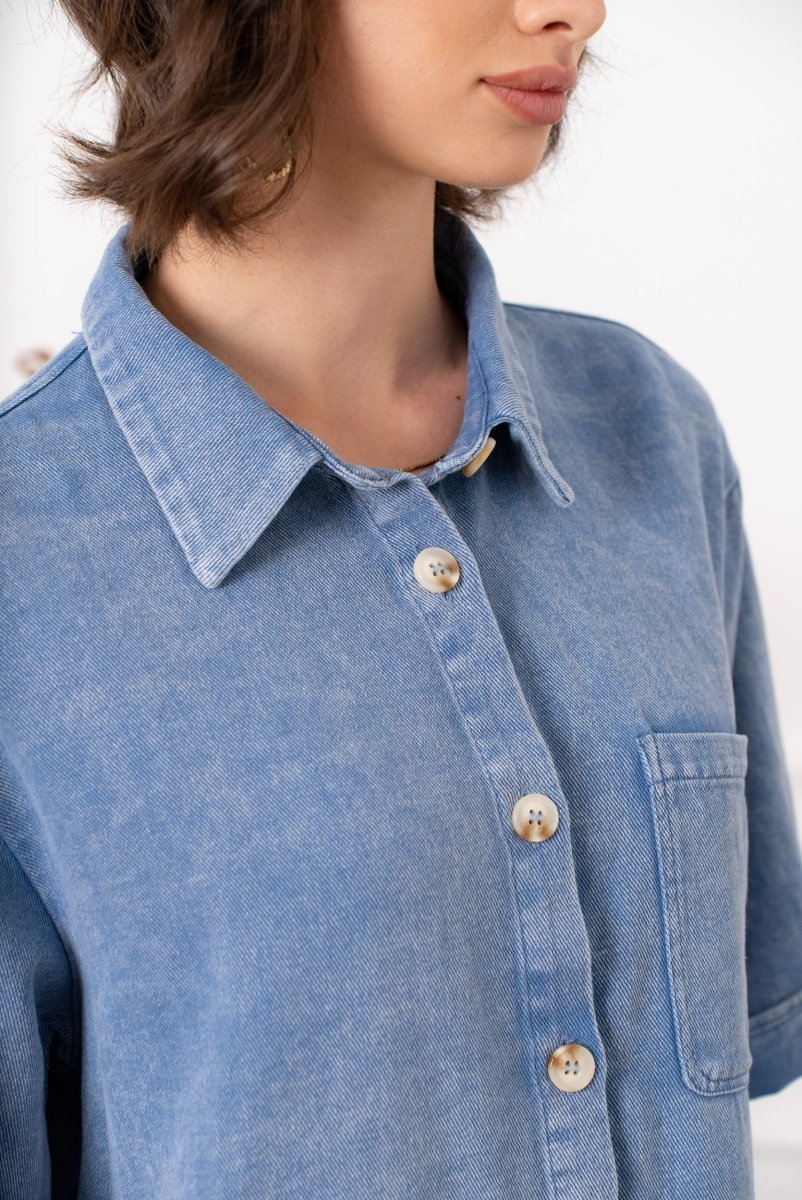 Button cotton dress van Kilky – Jurken voor dames | Meisjes Brugge