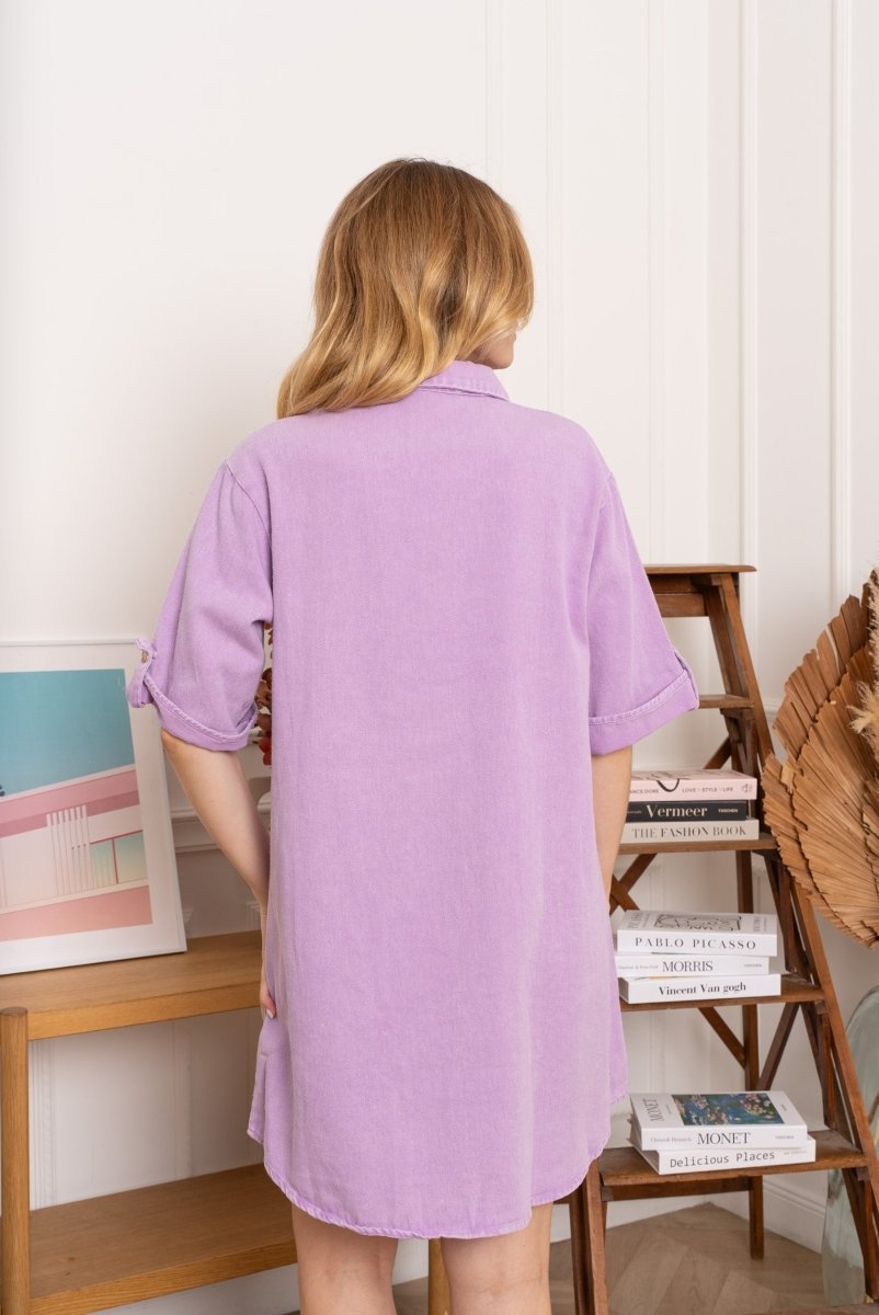 Button cotton dress van Kilky – Jurken voor dames | Meisjes Brugge