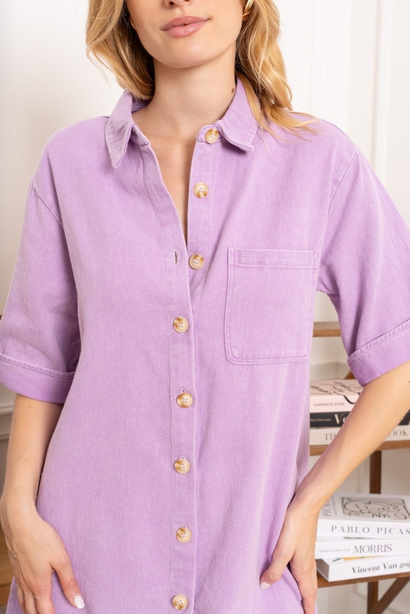Button cotton dress van Kilky – Jurken voor dames | Meisjes Brugge