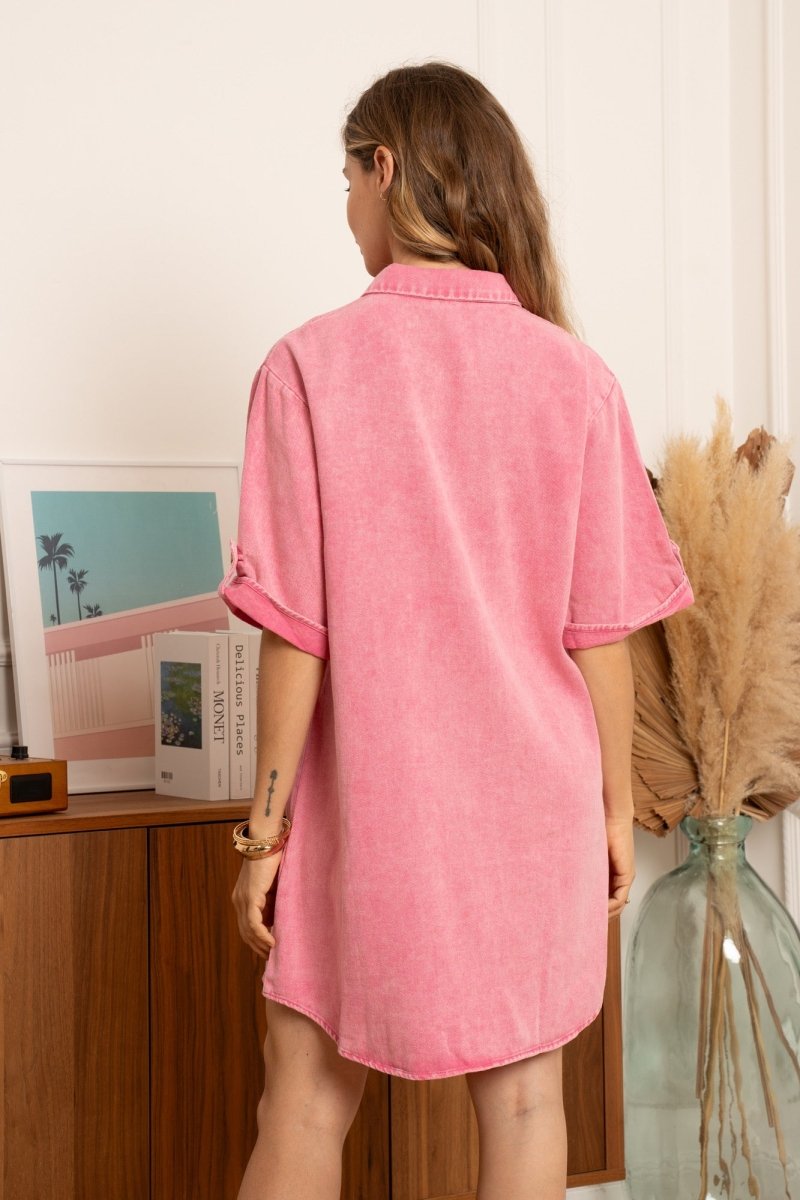 Button cotton dress van Kilky – Jurken voor dames | Meisjes Brugge