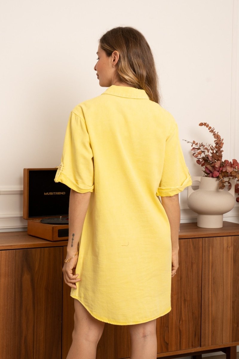 Button cotton dress van Kilky – Jurken voor dames | Meisjes Brugge
