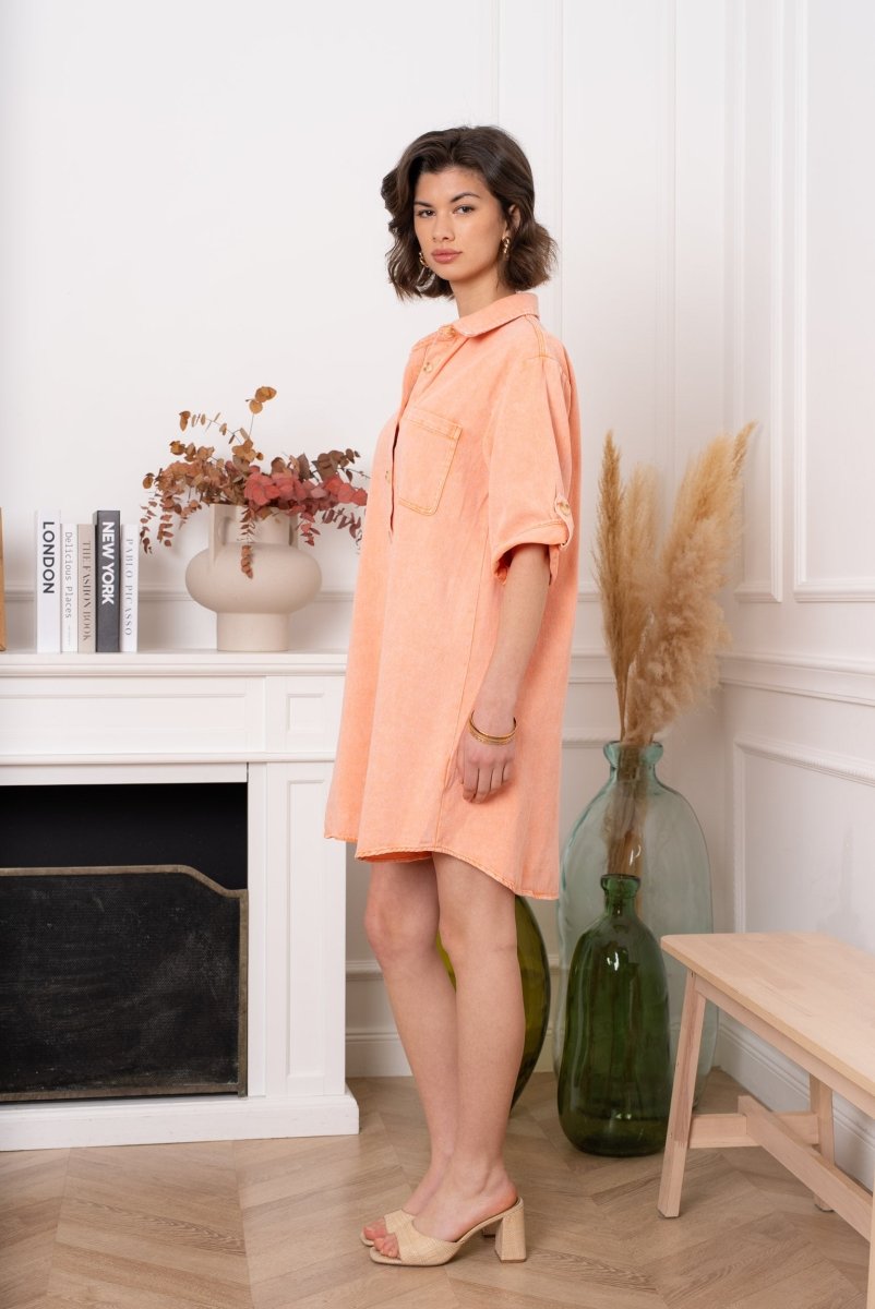 Button cotton dress van Kilky – Jurken voor dames | Meisjes Brugge