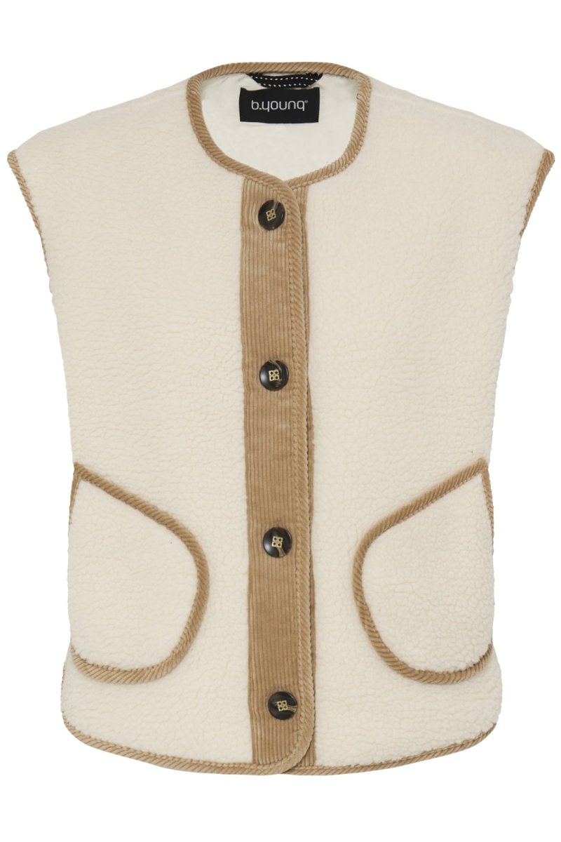 Bycotty Waistcoat 2 van b.young – Cardigans voor dames | Meisjes Brugge