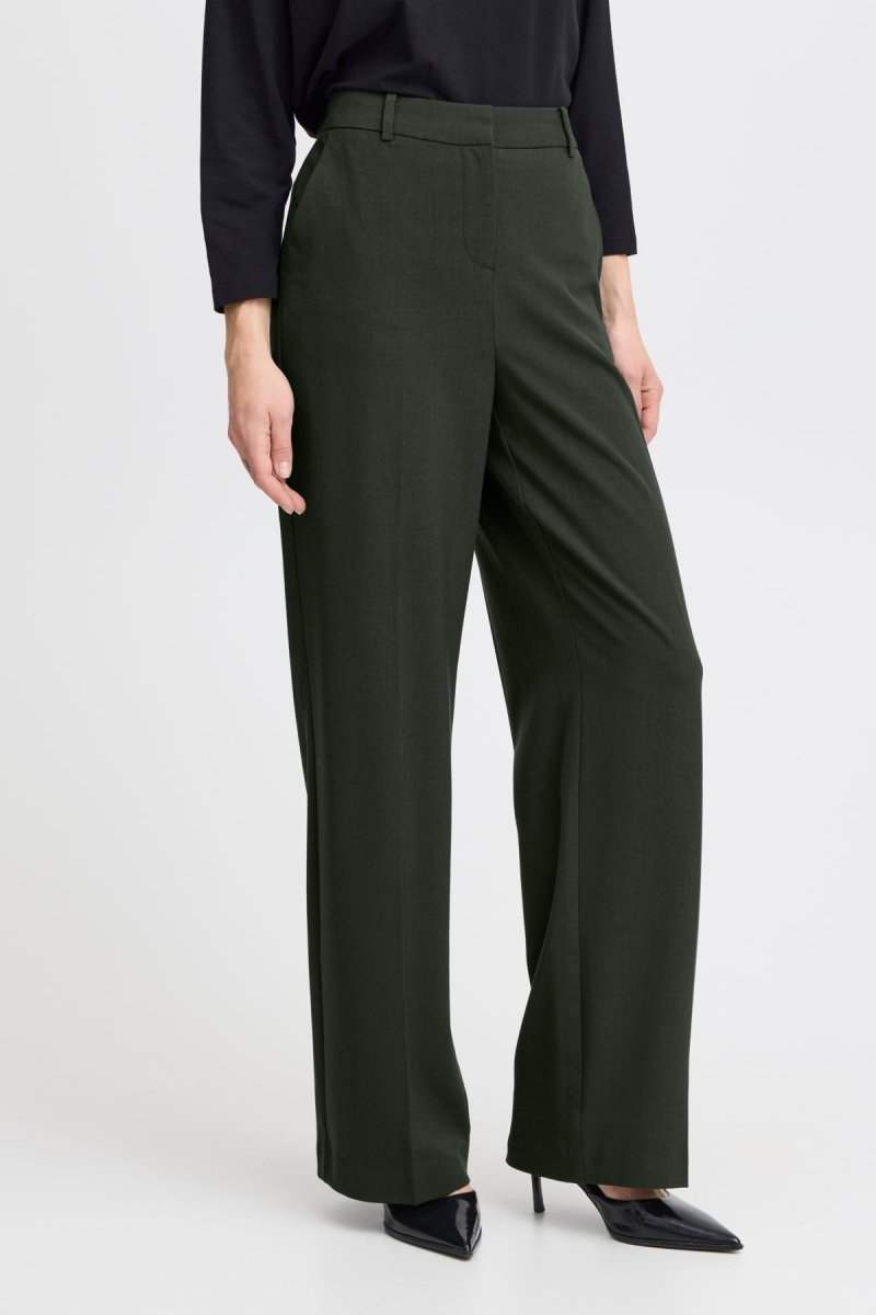 Broeken Bydanta Wide Leg Pants 2 - AW24 van b.young