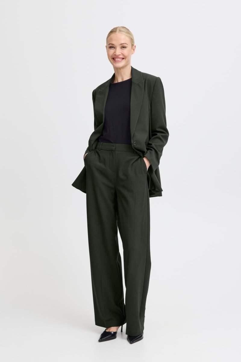 Broeken Bydanta Wide Leg Pants 2 - AW24 van b.young