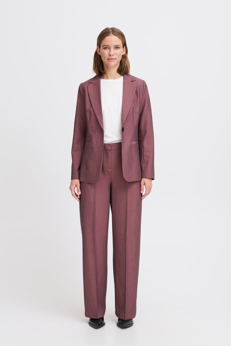 Bydanta Wide Leg Pants 2 - AW25 van b.young – Broeken voor dames | Meisjes Brugge