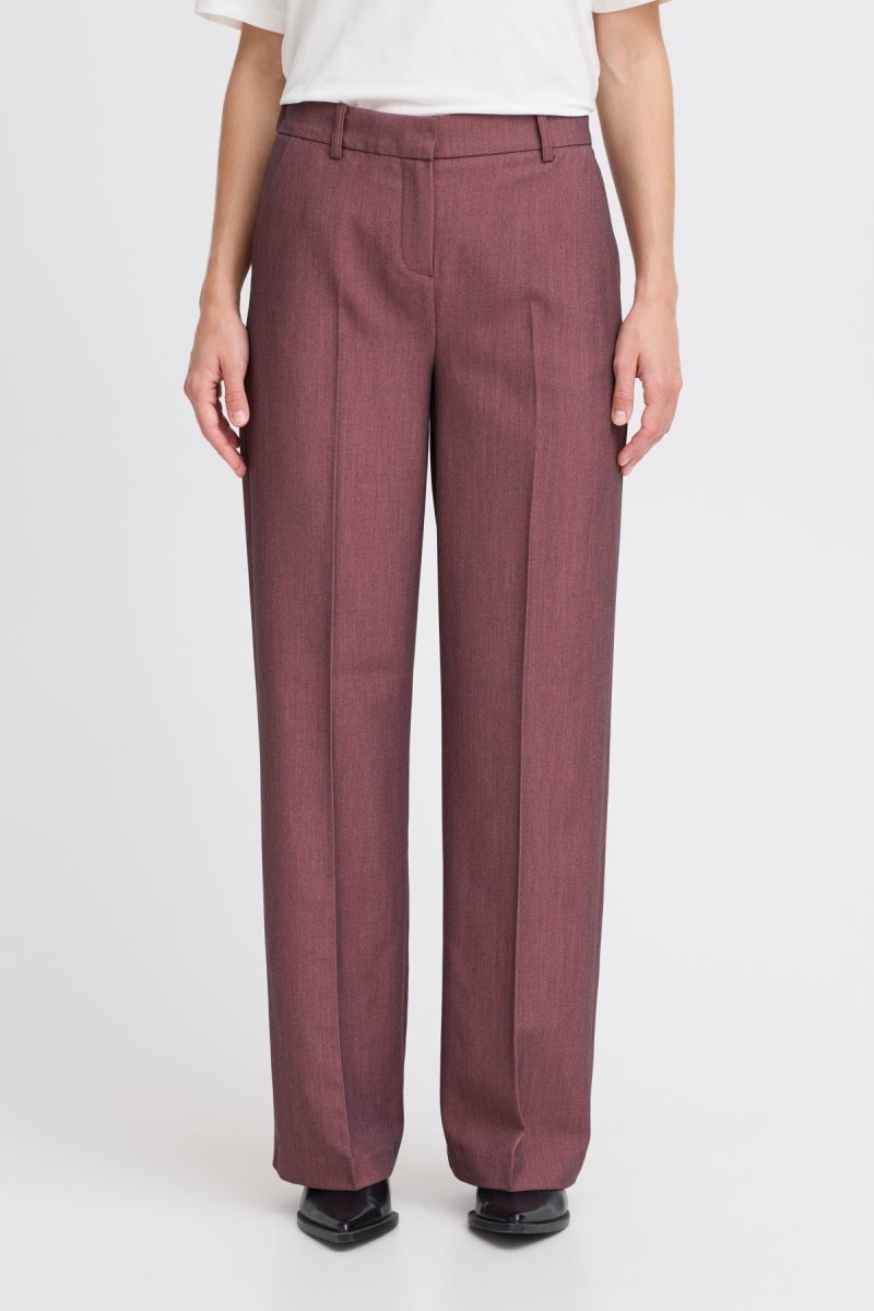 Bydanta Wide Leg Pants 2 - AW25 van b.young – Broeken voor dames | Meisjes Brugge