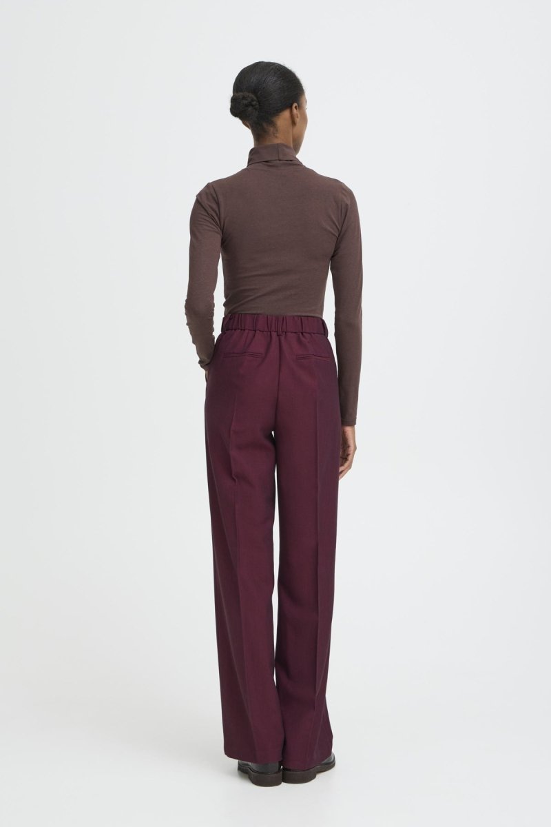 Bydanta Wide Leg Pants 2 - AW26 van b.young – Broeken voor dames | Meisjes Brugge