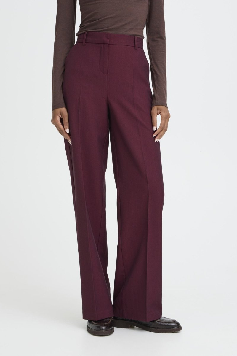 Bydanta Wide Leg Pants 2 - AW26 van b.young – Broeken voor dames | Meisjes Brugge