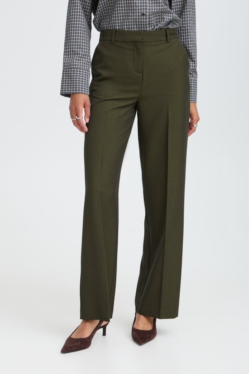 Bydanta Wide Leg Pants 2 - AW26 van b.young – Broeken voor dames | Meisjes Brugge