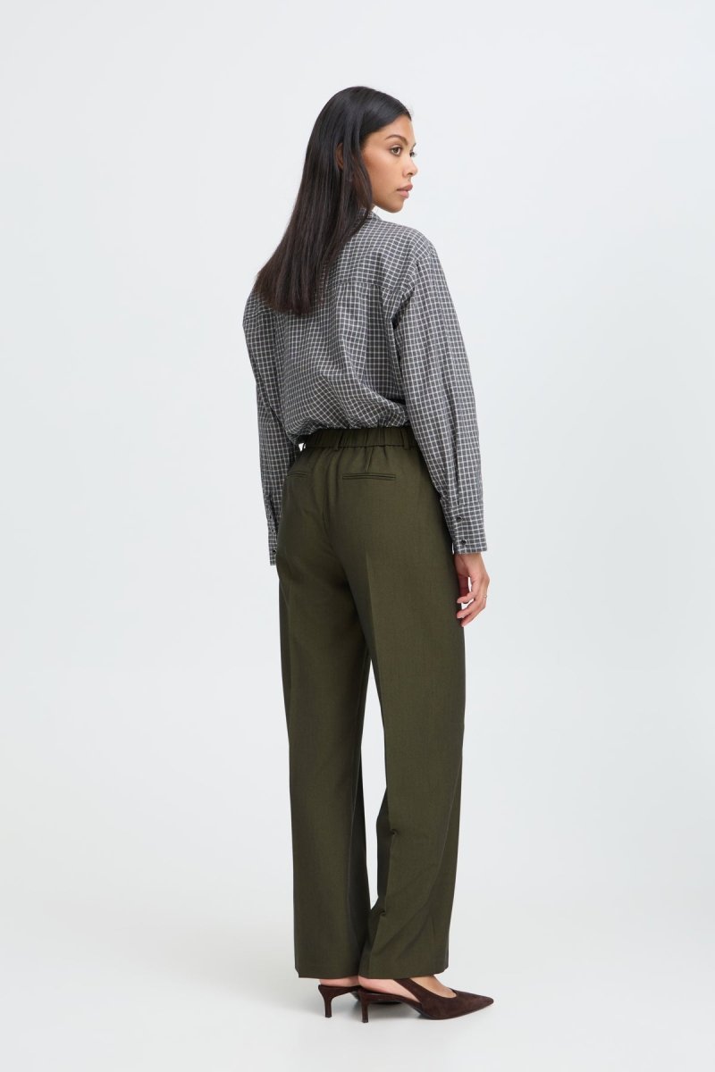 Bydanta Wide Leg Pants 2 - AW26 van b.young – Broeken voor dames | Meisjes Brugge