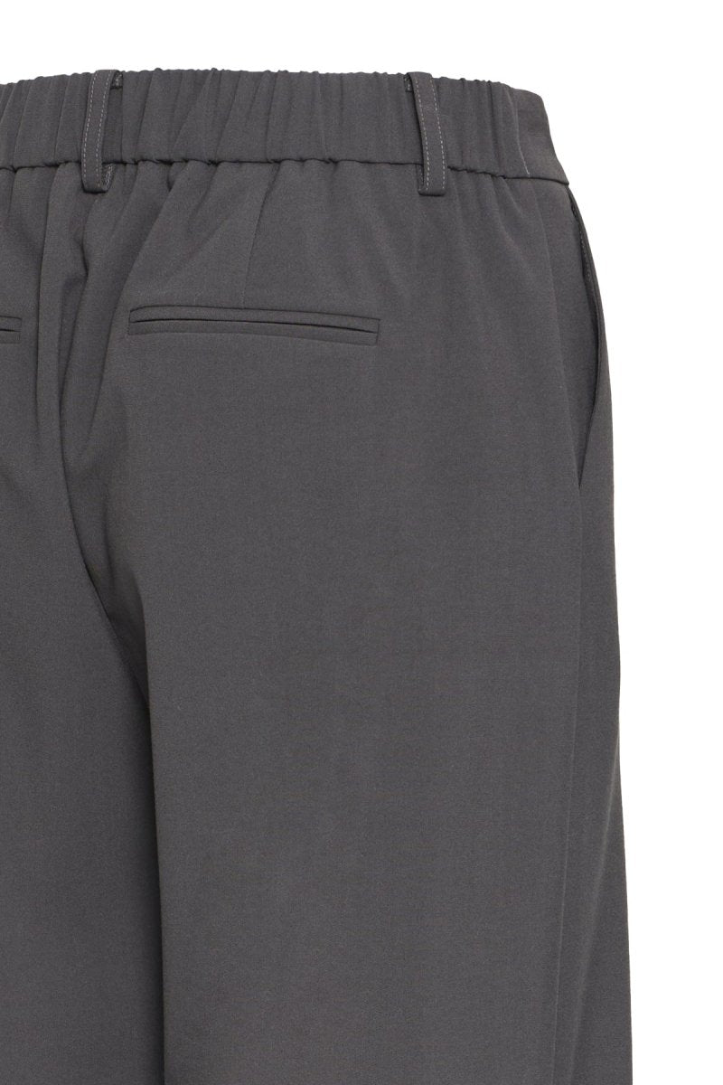 Bydanta Wide Leg Pants 2 Grey van b.young – Broeken voor dames | Meisjes Brugge
