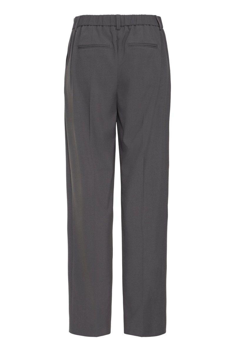Bydanta Wide Leg Pants 2 Grey - koop Broeken van b.young bij Meisjes Brugge