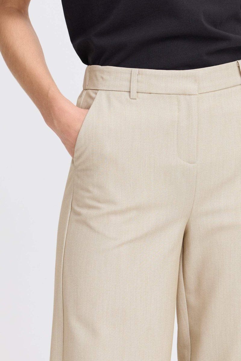 Bydanta Wide Leg Pants 2 - noos van b.young – Broeken voor dames | Meisjes Brugge