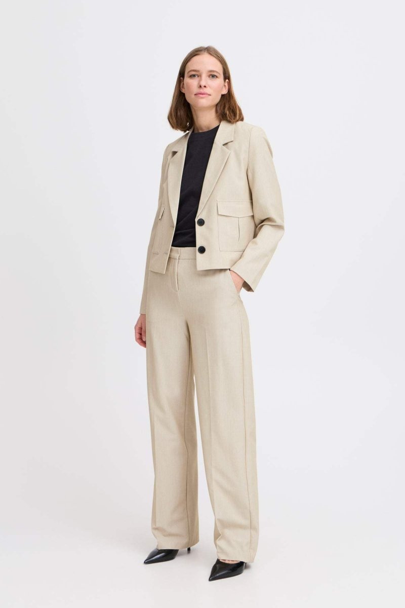 Bydanta Wide Leg Pants 2 - noos van b.young – Broeken voor dames | Meisjes Brugge