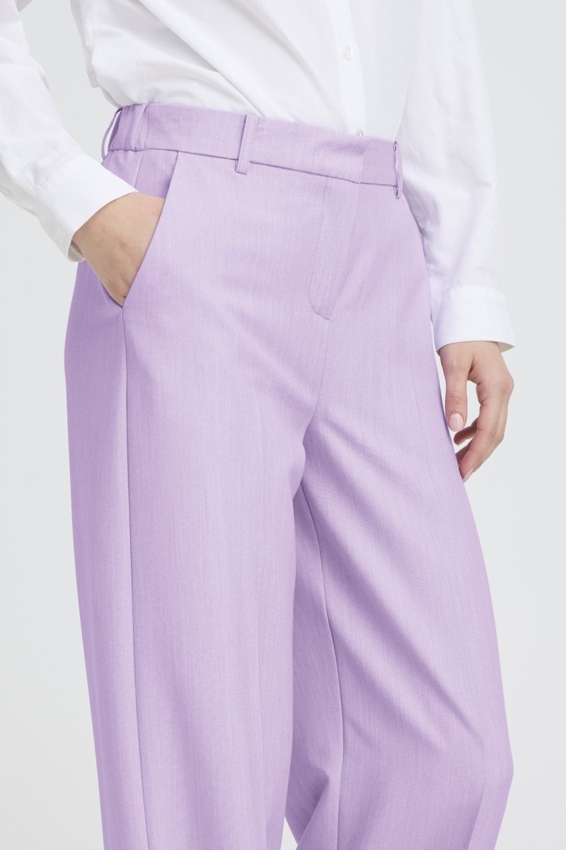 Bydanta Wide Leg Pants 2 - SO26 van b.young – Broeken voor dames | Meisjes Brugge