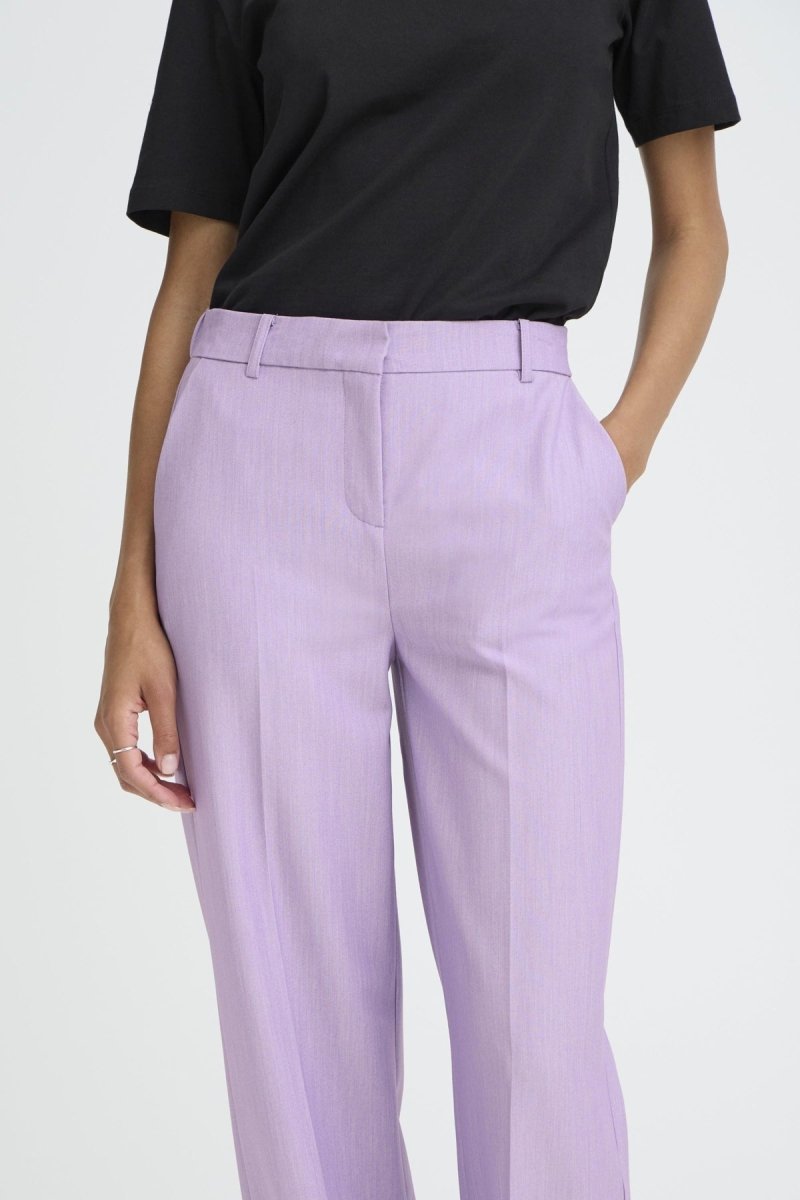 Bydanta Wide Leg Pants 2 - SO26 van b.young – Broeken voor dames | Meisjes Brugge