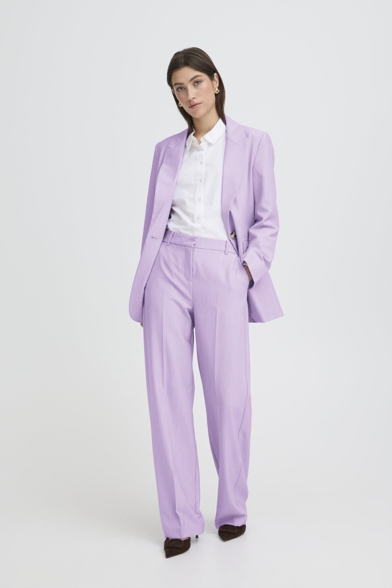Bydanta Wide Leg Pants 2 - SO26 van b.young – Broeken voor dames | Meisjes Brugge