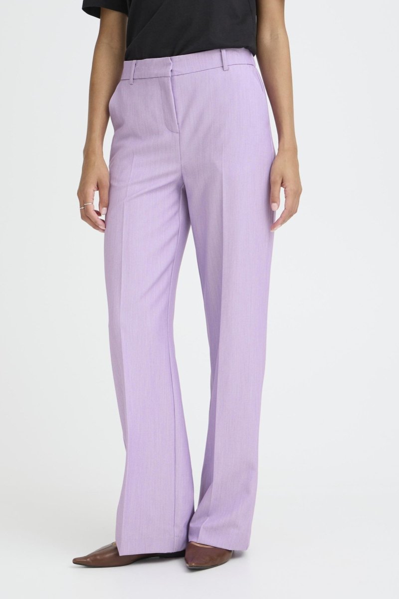 Bydanta Wide Leg Pants 2 - SO26 van b.young – Broeken voor dames | Meisjes Brugge