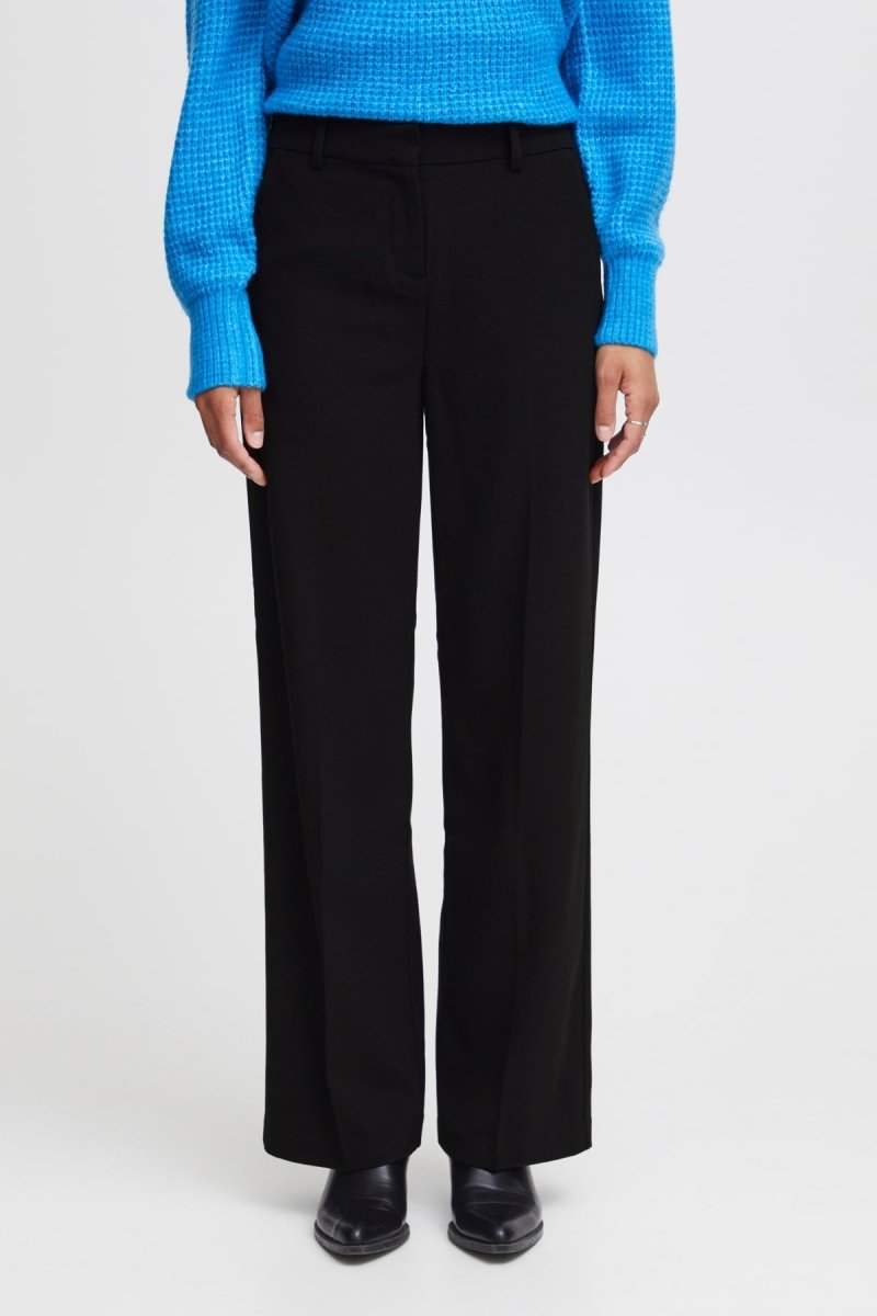 Bydanta Wide Leg Pants 2 - SS24 van b.young – Broeken voor dames | Meisjes Brugge