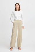 Bydanta Wide Leg Pants 2 - SS24 - koop Broeken van b.young bij Meisjes Brugge
