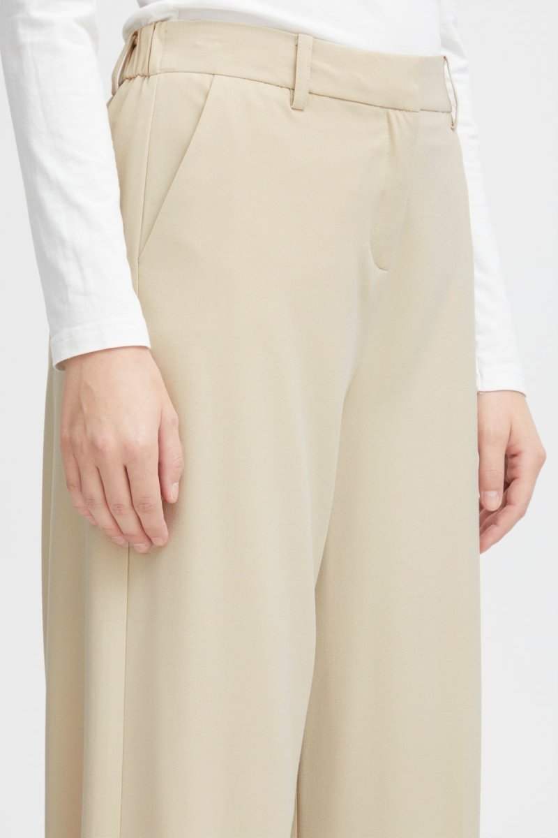 Bydanta Wide Leg Pants 2 - SS24 - koop Broeken van b.young bij Meisjes Brugge