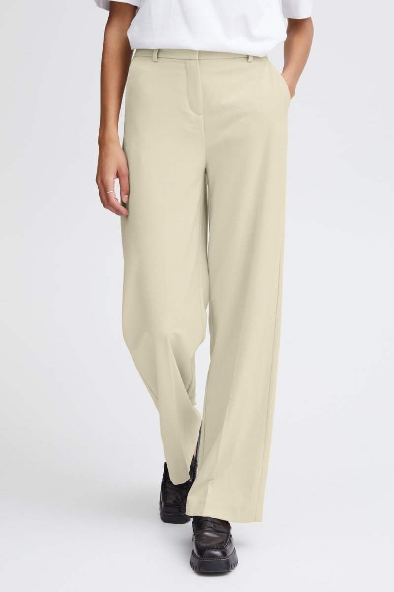 Bydanta Wide Leg Pants 2 - SS24 - koop Broeken van b.young bij Meisjes Brugge