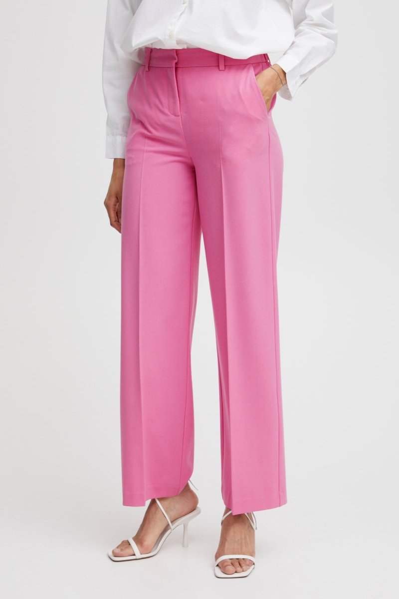 Bydanta Wide Leg Pants 2 - SS24 van b.young – Broeken voor dames | Meisjes Brugge