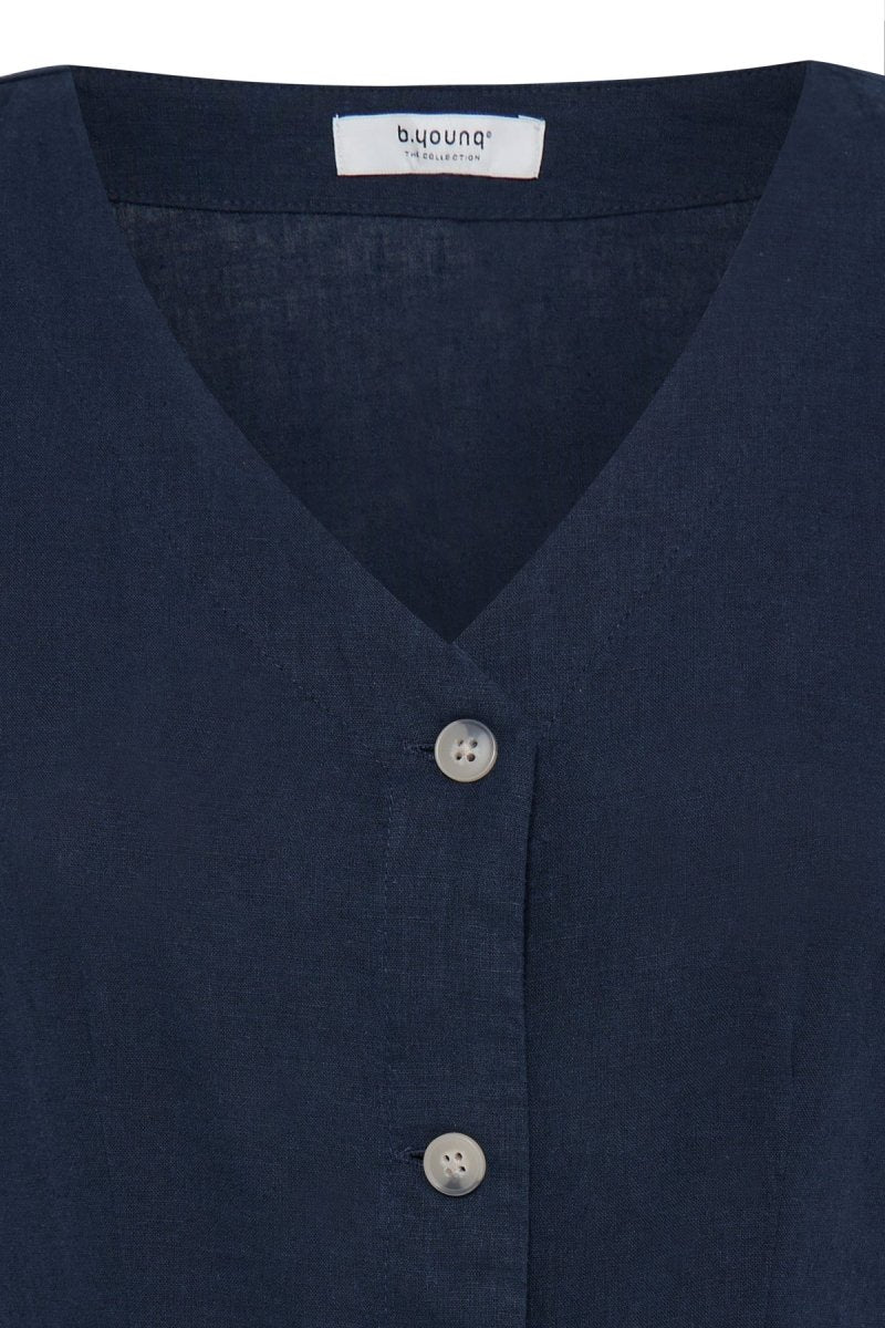 Byfalakka Button Dress 2 van b.young – Jurken voor dames | Meisjes Brugge