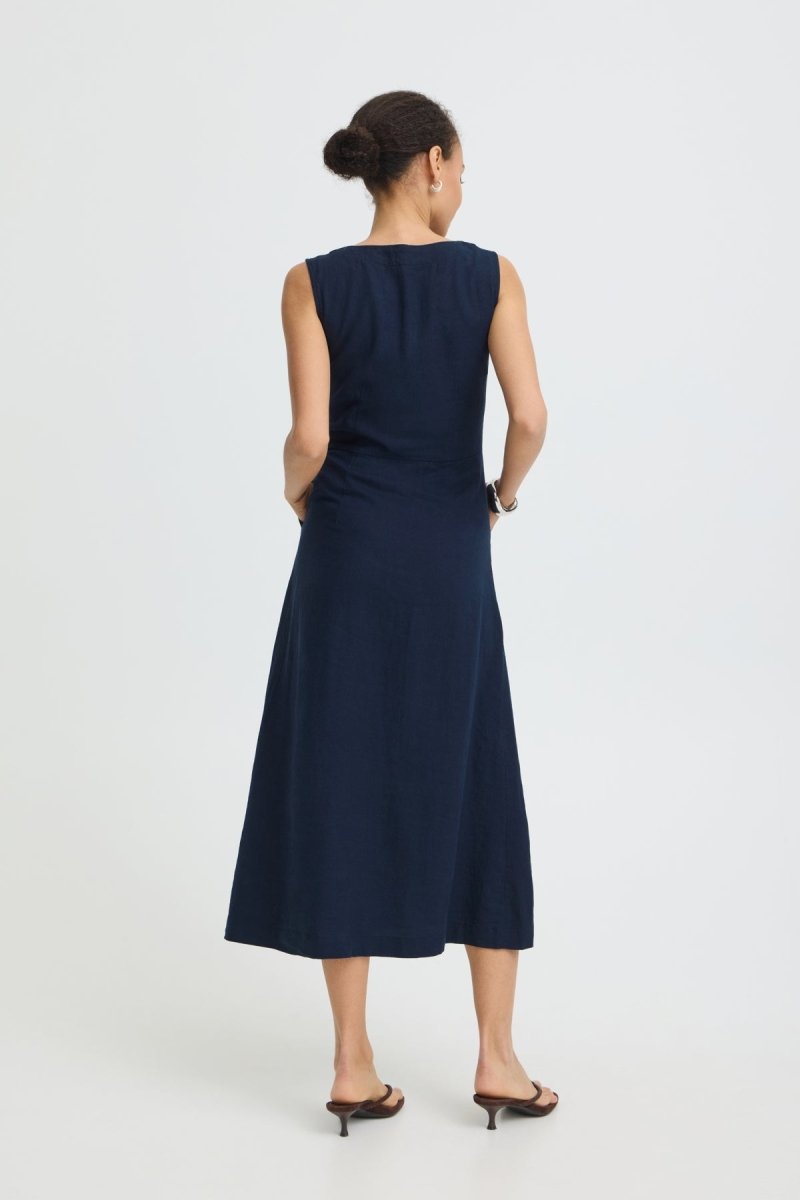 Byfalakka Button Dress 2 van b.young – Jurken voor dames | Meisjes Brugge