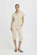 Byfalakka Cap Sl Shirt – Shirts voor dames in kleur | Meisjes