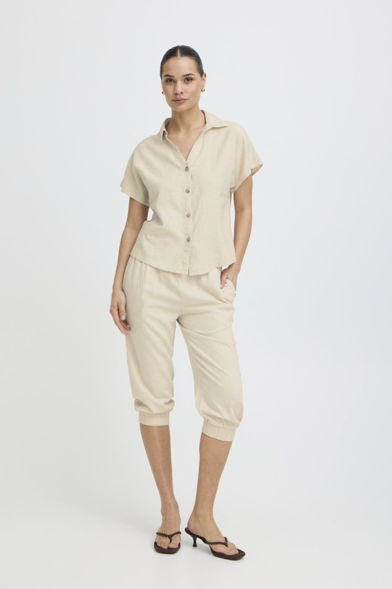 Byfalakka Cap Sl Shirt – Shirts voor dames in kleur | Meisjes