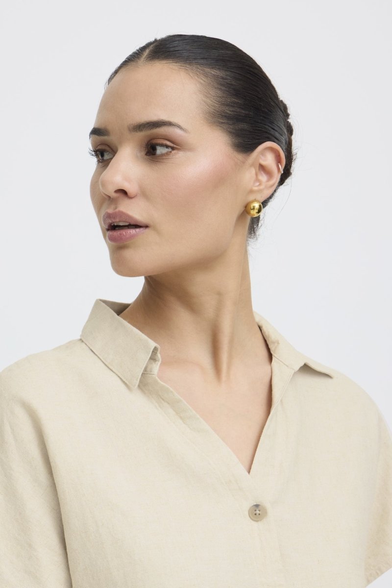 Byfalakka Cap Sl Shirt – Shirts voor dames in kleur | Meisjes