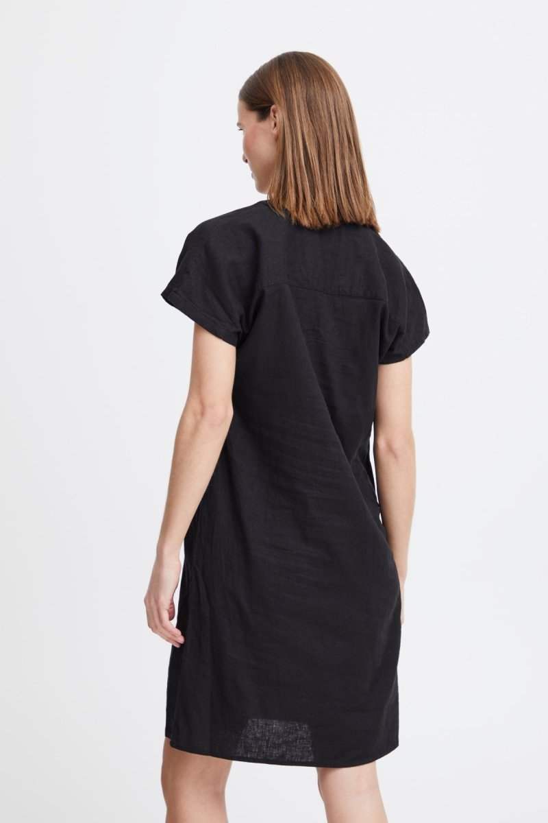 Byfalakka V-Neck Dress van b.young – Jurken voor dames | Meisjes Brugge