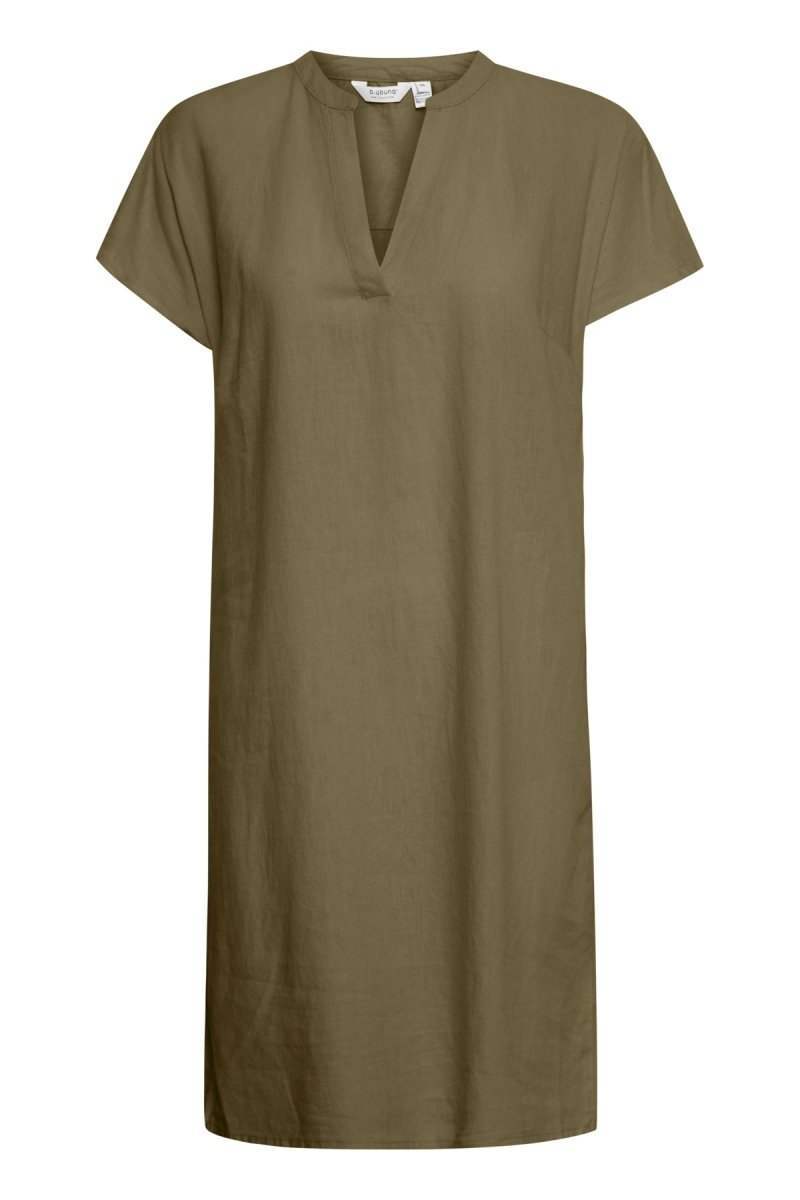 Byfalakka V - Neck Dress - koop Jurken van b.young bij Meisjes Brugge