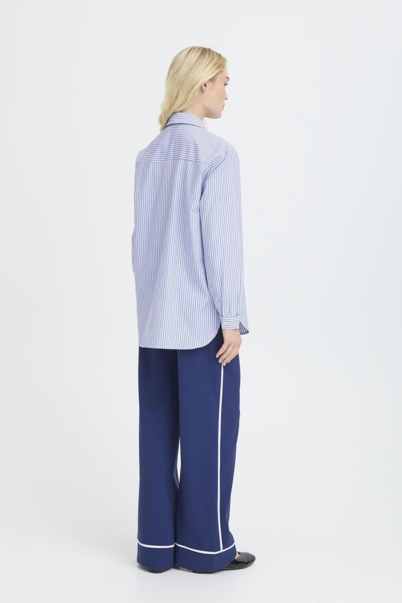40% Byhanio Tape Shirt van b.young – Shirts voor dames | Meisjes Brugge
