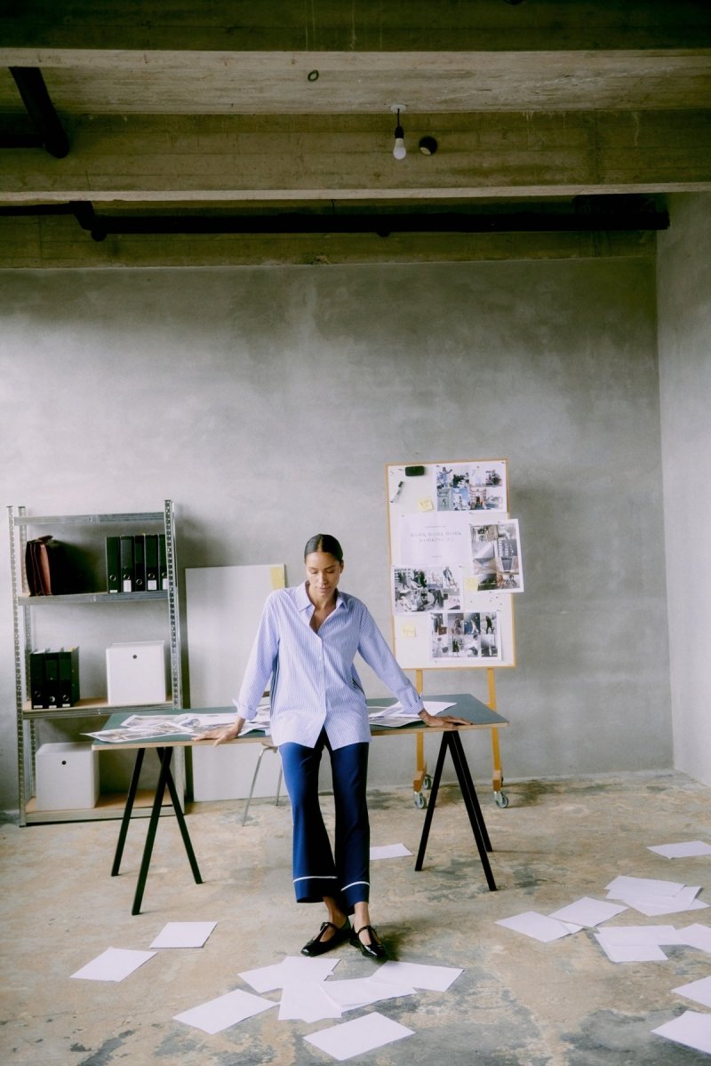 40% Byhanio Tape Shirt van b.young – Shirts voor dames | Meisjes Brugge