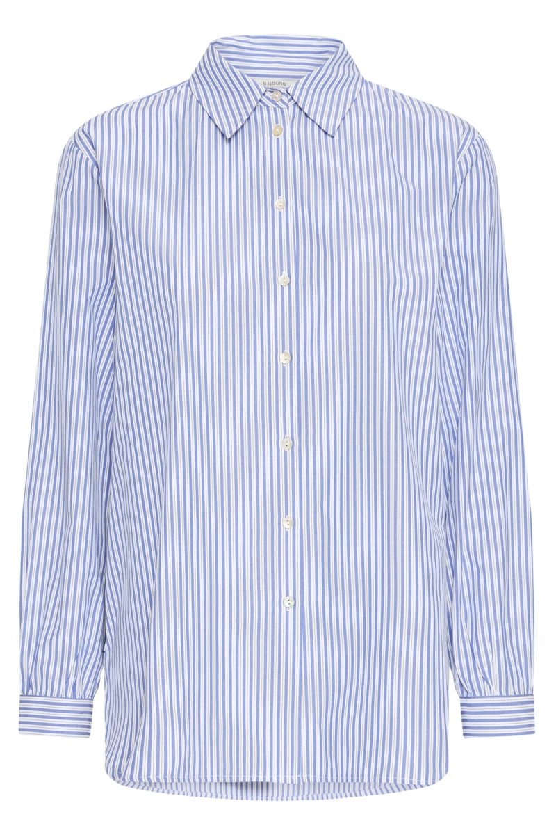 40% Byhanio Tape Shirt van b.young – Shirts voor dames | Meisjes Brugge