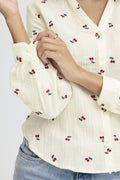 Byiberlin Emb Shirt – Shirts voor dames in kleur | Meisjes