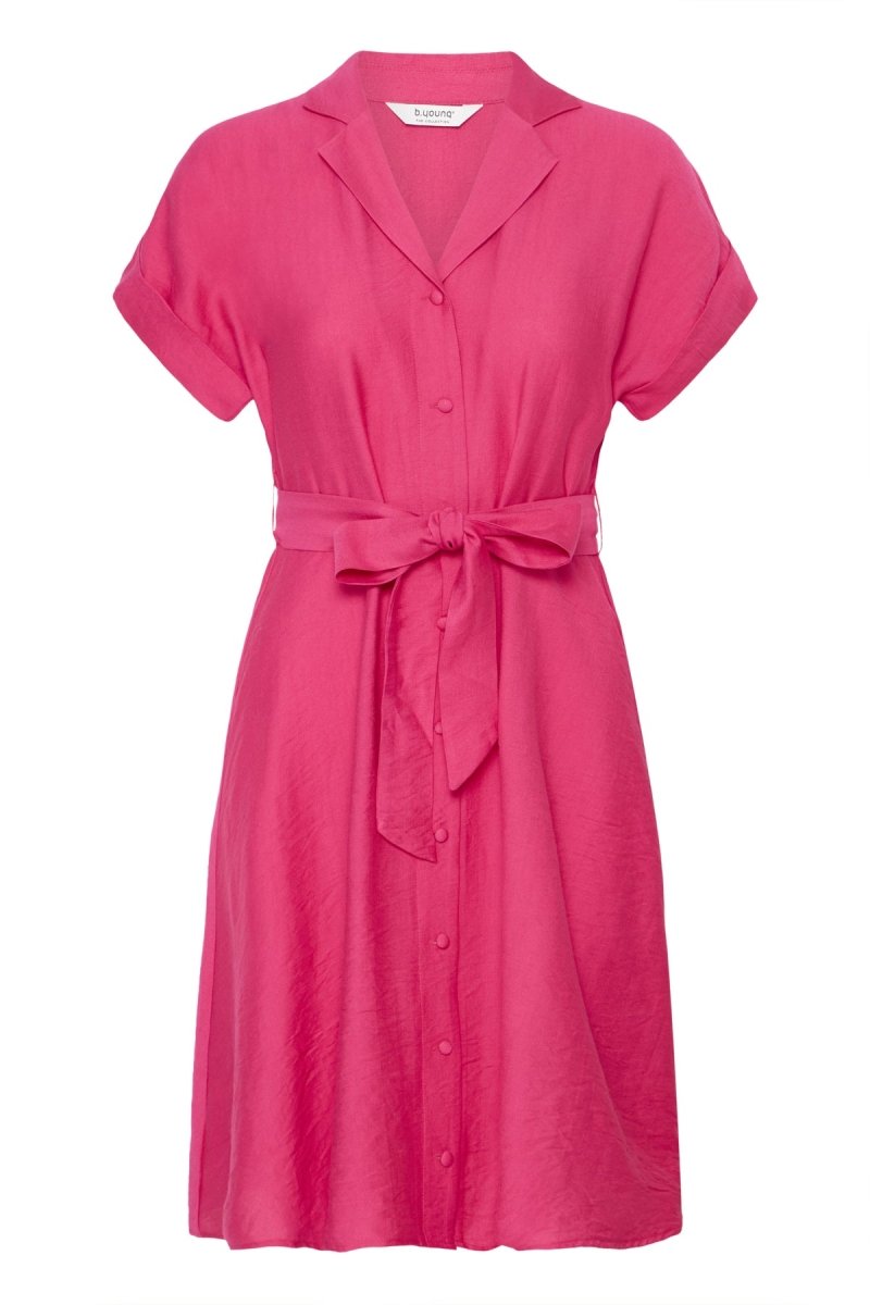 Byiggy Shirt Dress van b.young – Jurken voor dames | Meisjes Brugge