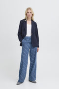 Mid Blue Denim Broeken - Bykanio Pants van b.young