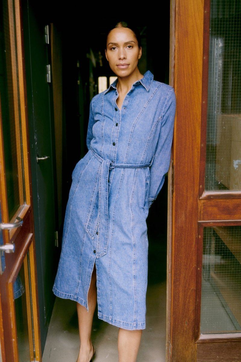 30% Bykapuca Dress van b.young – Jurken voor dames | Meisjes Brugge