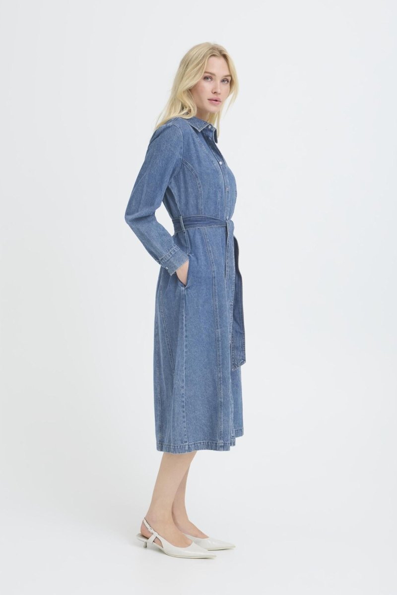 30% Bykapuca Dress van b.young – Jurken voor dames | Meisjes Brugge