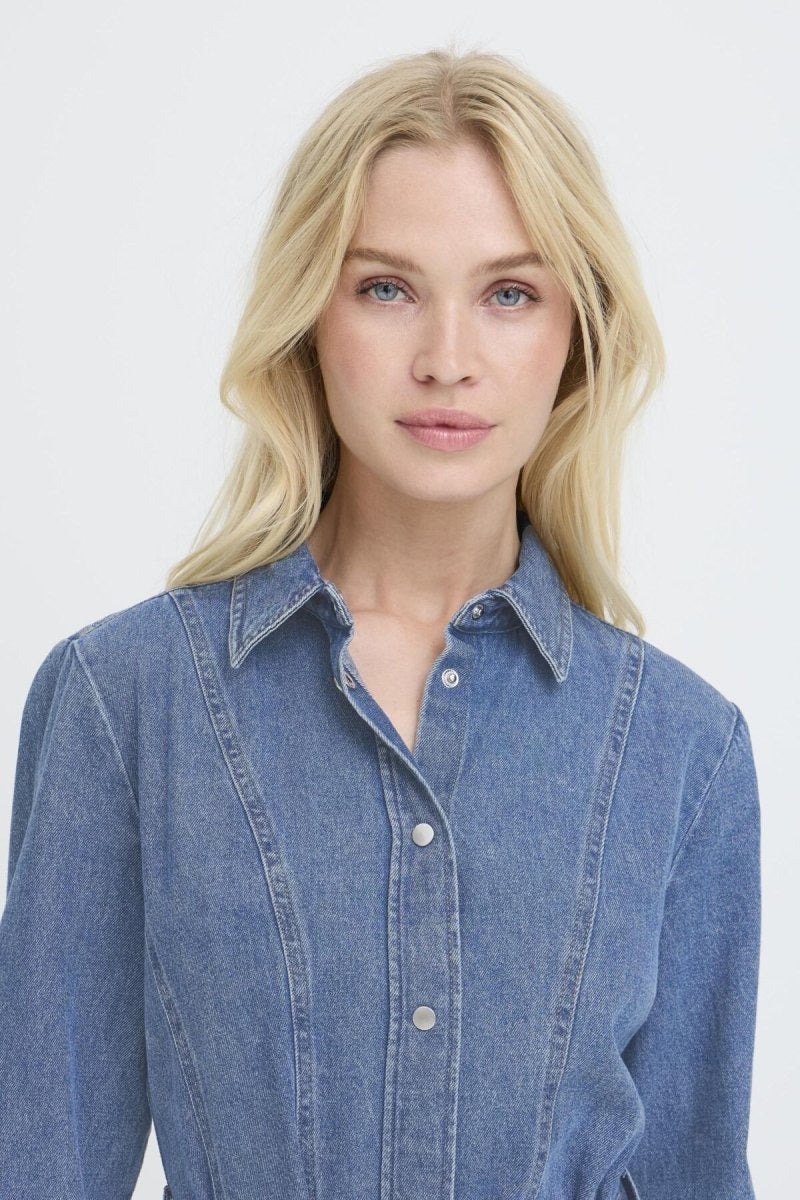 30% Bykapuca Dress van b.young – Jurken voor dames | Meisjes Brugge