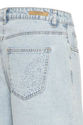 Bykielo Emb Shorts van b.young – Jeans voor dames | Meisjes Brugge