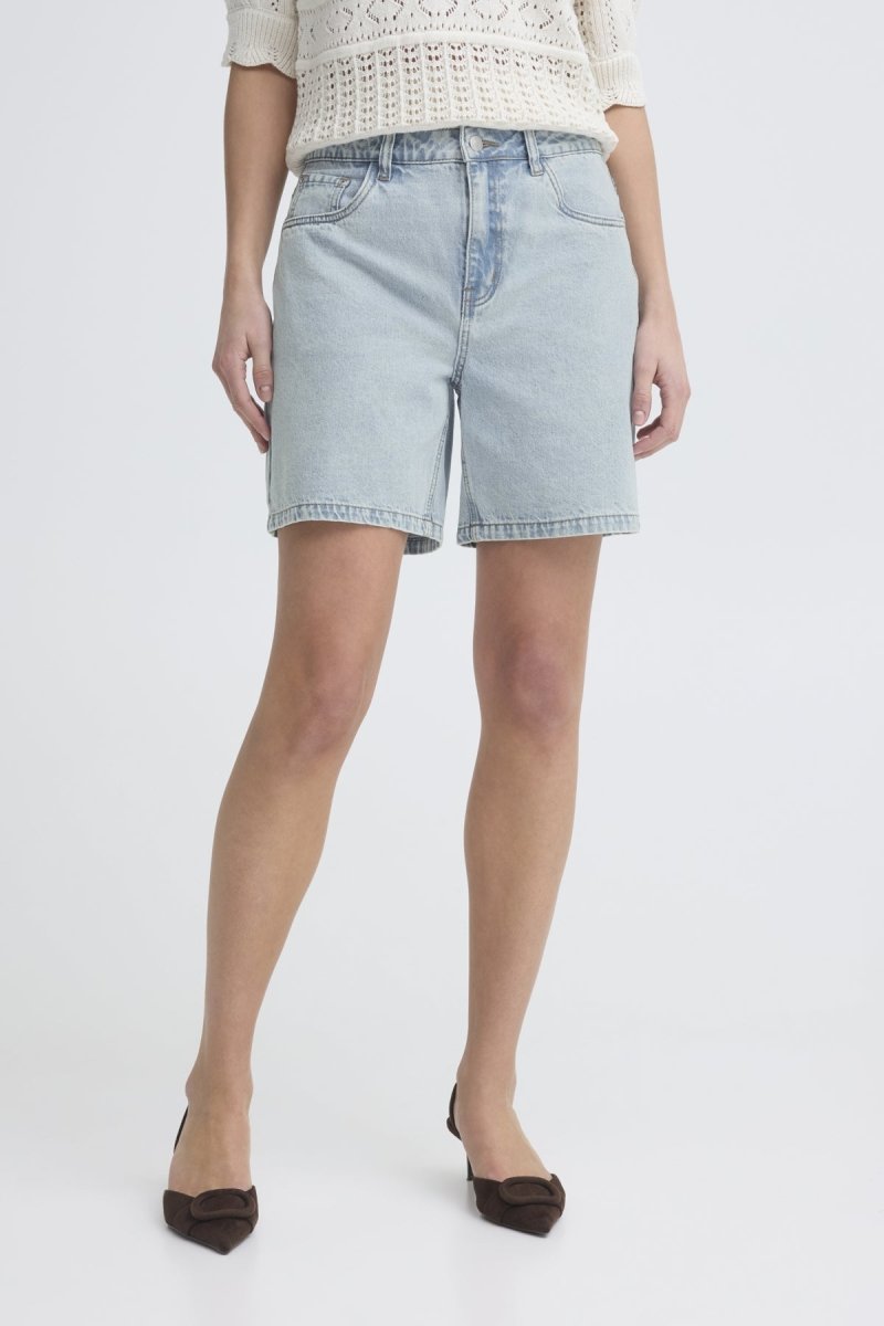Bykielo Emb Shorts van b.young – Jeans voor dames | Meisjes Brugge
